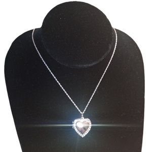 Heart locket with chain